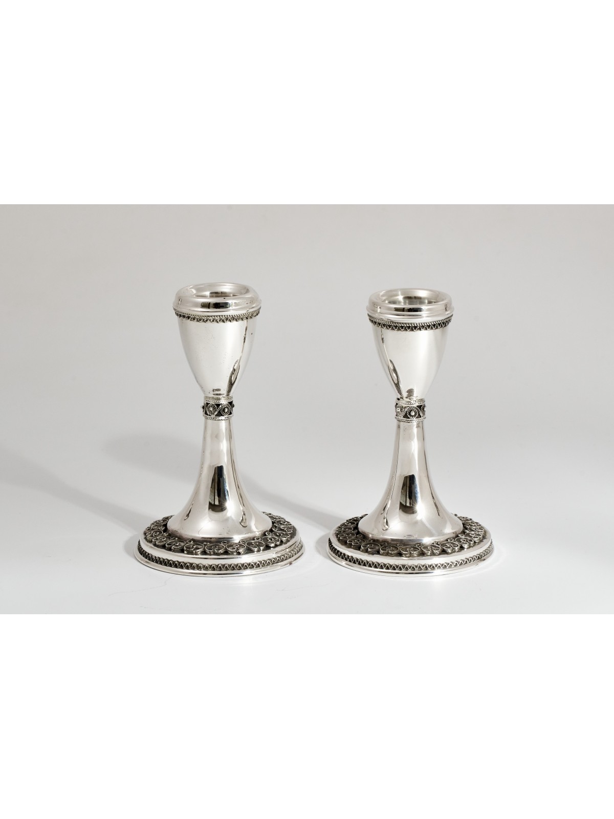 Chandeliers en filigrane ornés d’argent sterling en Vi , cadeaux de Pâque ,