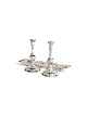 Small Size Sterling Silver Filigree Candlesticks , Passover Gifts , Is