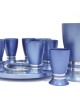 Modern Liquor Set Aluminum Rounded Shape , Jewish Wedding Gifts , Isra