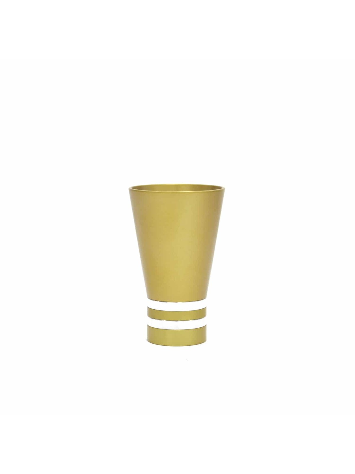 Ensemble de 6 ou 8 liqueurs d'or modernes en aluminium, cadeaux de mariage juifs, Israël