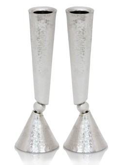Chandeliers uniques en argent sterling martelé, cadeaux de Pâque, Israël