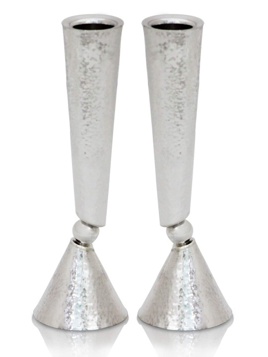 Chandeliers uniques en argent sterling martelé, cadeaux de Pâque, Israël