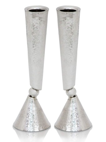 Chandeliers uniques en argent sterling martelé, cadeaux de Pâque, Israël