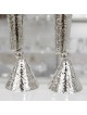 Chandeliers uniques en argent sterling martelé, cadeaux de Pâque, Israël