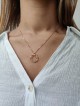 Large 14k Gold and Diamonds Star of David Pendant  , Jewish Wedding Gi