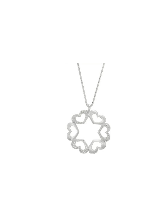 Large 14k Gold and Diamonds Star of David Pendant  , Jewish Wedding Gi