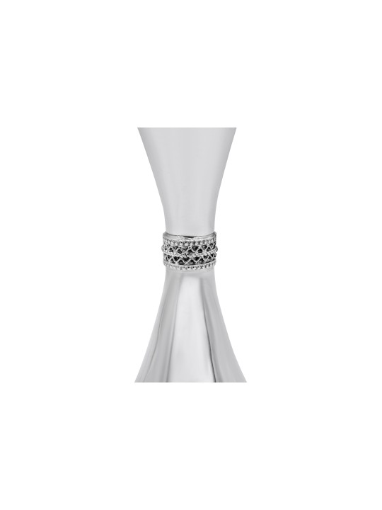 Bougeoirs en argent sterling 925 avec filigrane Dec, argent sterling C