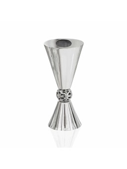 Sterling Silver Ornamented Havdalah Candle Holder , Tu B'Av Gifts , Is