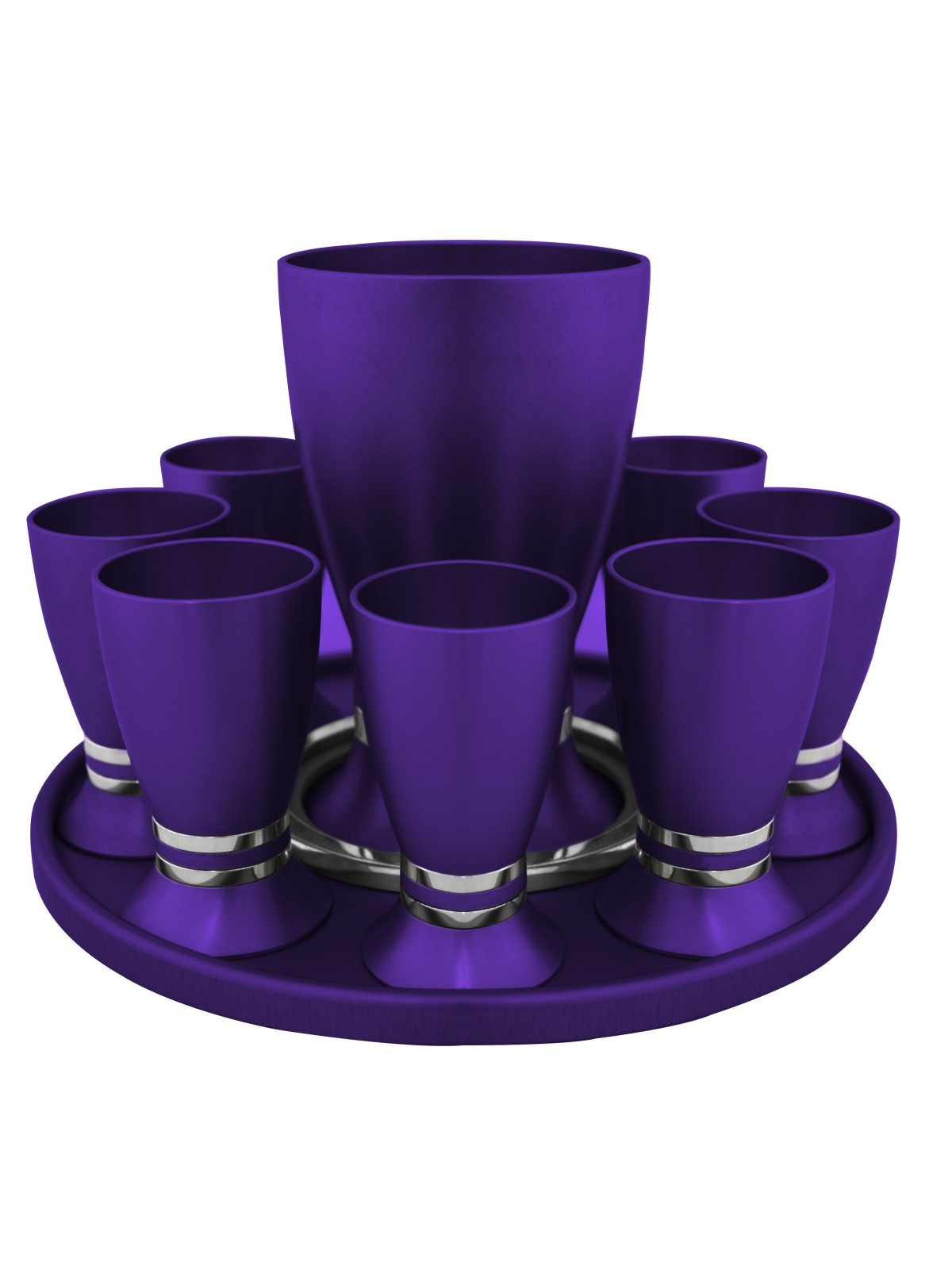 Ensemble de liqueur en aluminium coloré élégant et moderne, cadeaux de Pâque, Isr