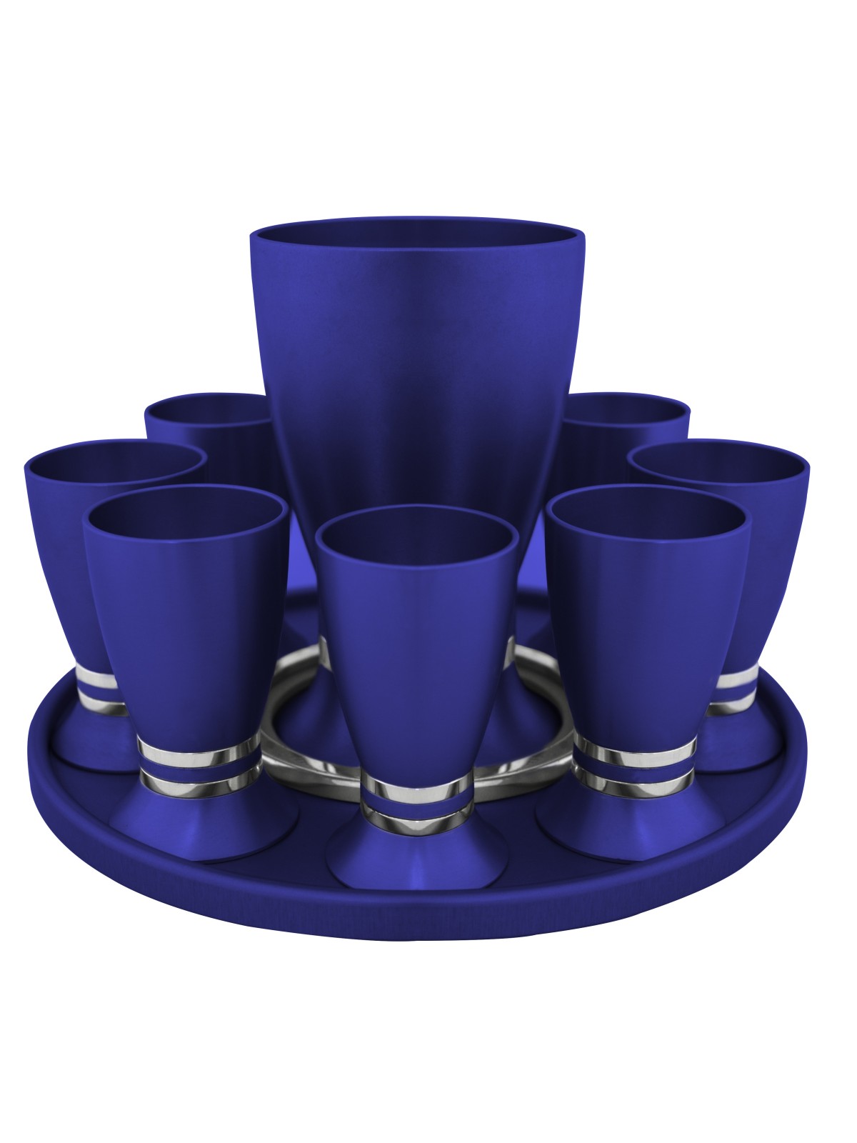 Ensemble de liqueur en aluminium coloré élégant et moderne, cadeaux de Pâque, Isr
