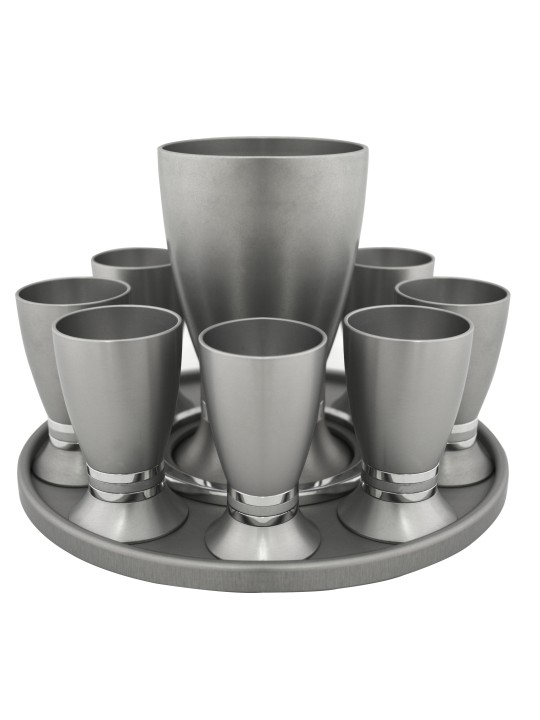 Ensemble de liqueur en aluminium coloré élégant et moderne, cadeaux de Pâque, Isr