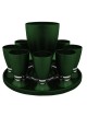 Stylish and Modern Colorful Aluminum Liquor Set , Passover Gifts , Isr