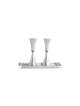 Traditional Sterling Silver Candlesticks with Fili , Passover Gifts ,