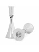 Traditional Sterling Silver Candlesticks with Fili , Passover Gifts ,