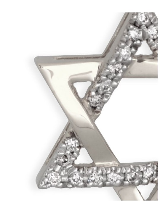 Stunning medium size Star of David pendant Women P , Tu B'Av Gifts , I