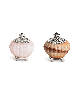 Royal Pink Onyx & Silver Salt Shaker , Pendaison de crémaillère juive , J israélien