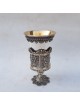Coupe de Kiddouch en argent sterling unique en deux parties, cadeaux de Pâque, Israël