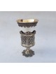 Unique Two Parts Sterling Silver Kiddush Cup , Passover Gifts , Israel