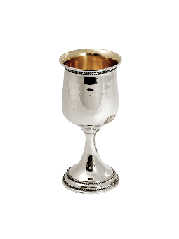 Large Luxury Wedding Kiddush Cup Made From Sterlin , Kiddush Cups , Is