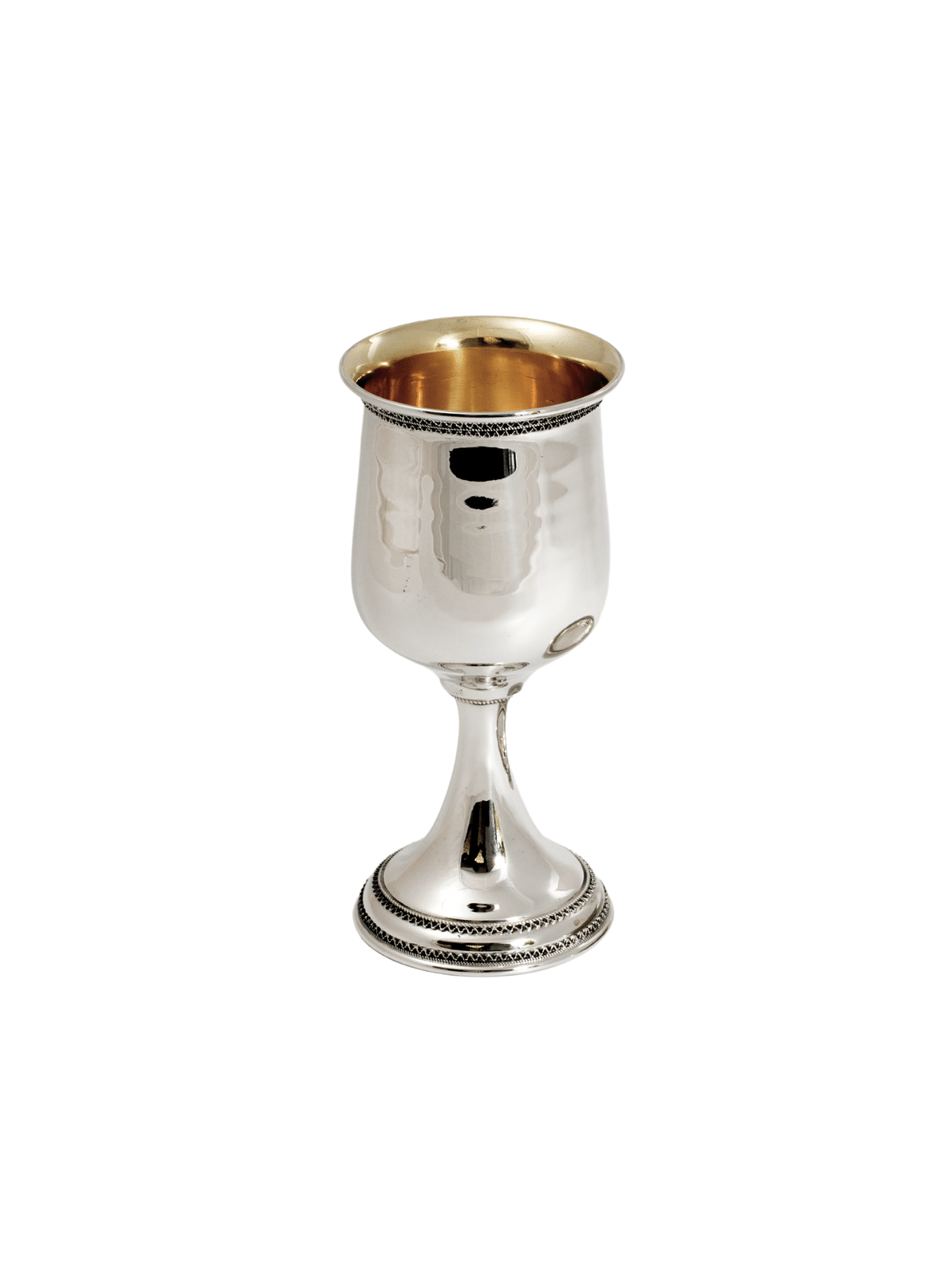 Large Luxury Wedding Kiddush Cup Made From Sterlin , Kiddush Cups , Is