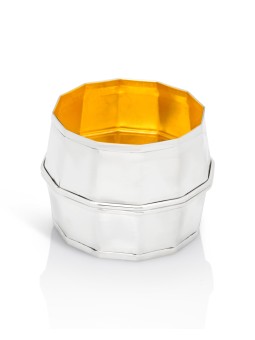 Sterling Silver Modern Design Bottle Holder , Tu B'Av Gifts , Israeli