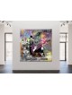 Pop Art Multicolor Mickey Mouse and Big Boss Paint , Tu B'Av Gifts , I