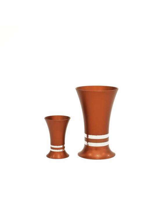 Beautiful Colorful Liquor Set with Plate , Jewish Wedding Gifts , Isra