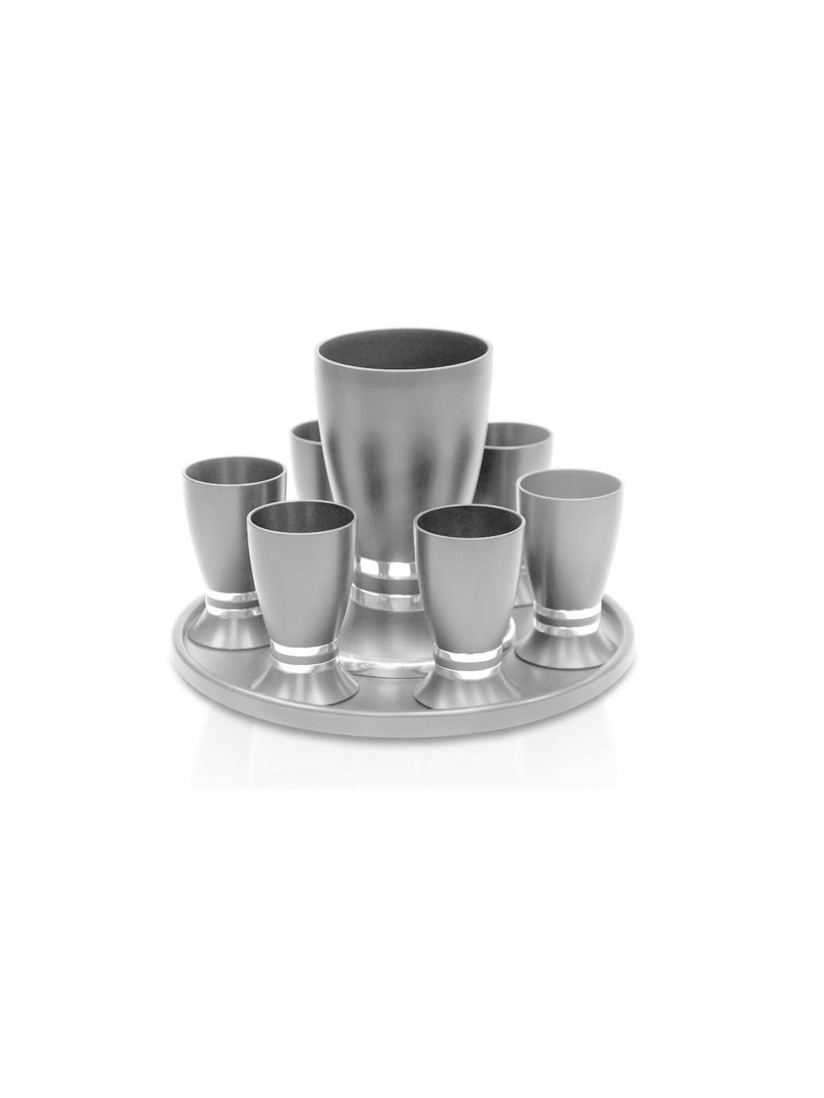 Ensemble de liqueur colorée avec 6 tasses et plateau, cadeaux de mariage juif, Israël