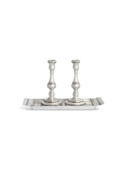 Candlesticks for Shabbat Made of Sterling Silver , Sterling Silver Can