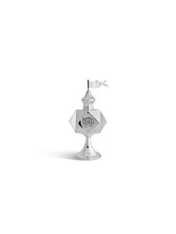 Geometric Sterling Silver Besamim Box , Tu B'Av Gifts , Israeli Judaic