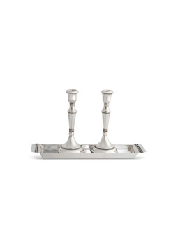 Grands chandeliers avec filigrane , chandeliers en argent sterling , Isra