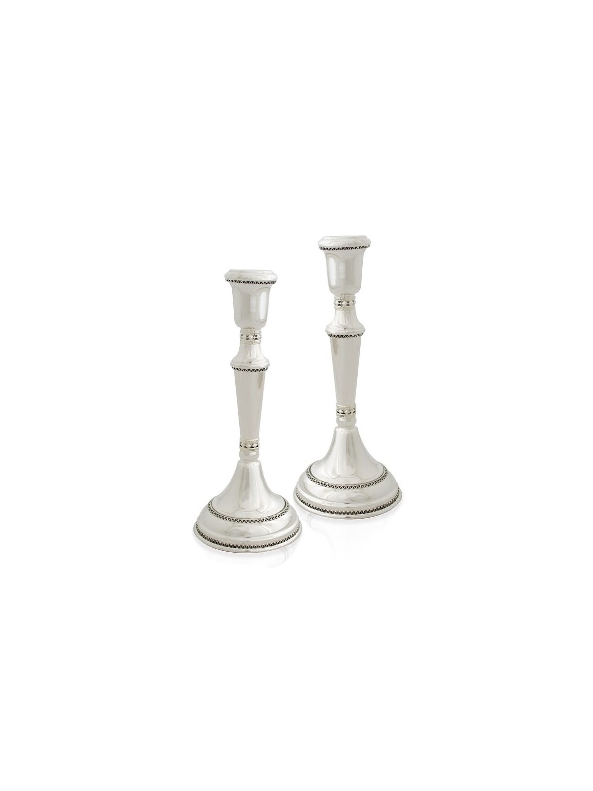 Grands chandeliers avec filigrane , chandeliers en argent sterling , Isra