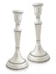 Grands chandeliers avec filigrane , chandeliers en argent sterling , Isra