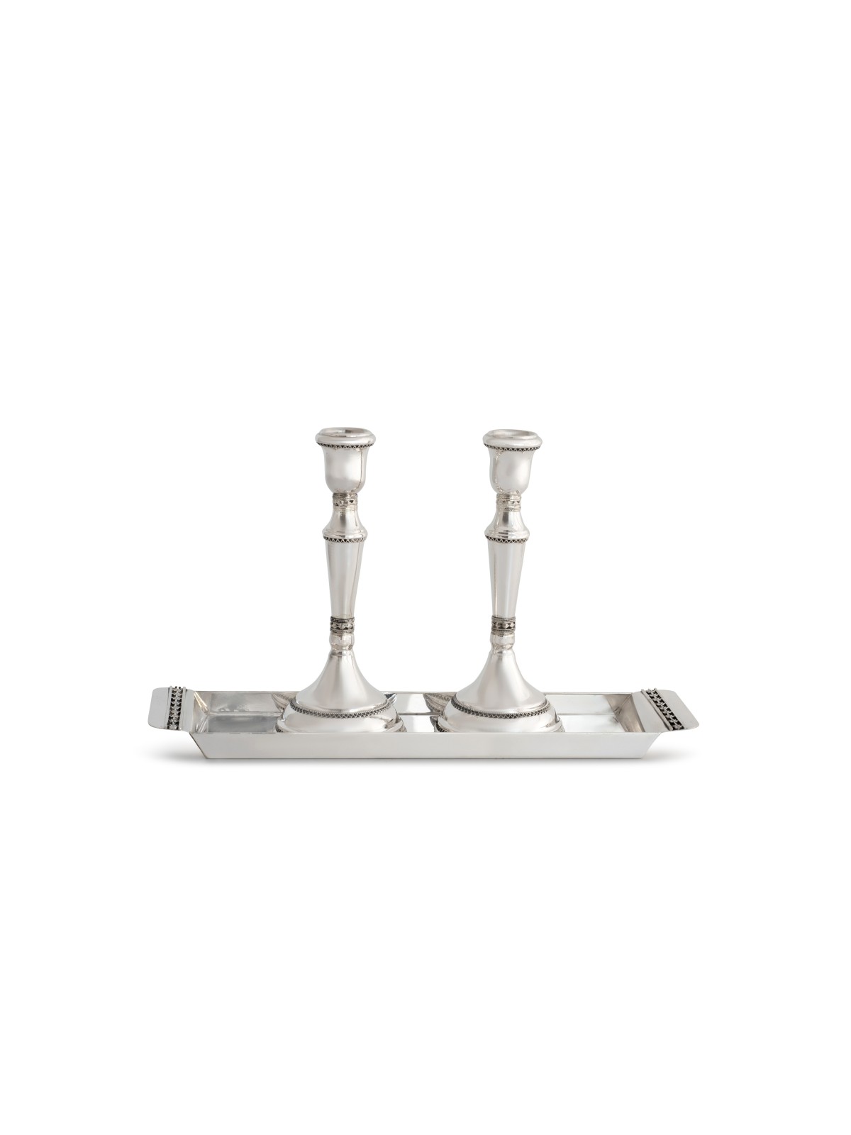 Grands chandeliers avec filigrane , chandeliers en argent sterling , Isra
