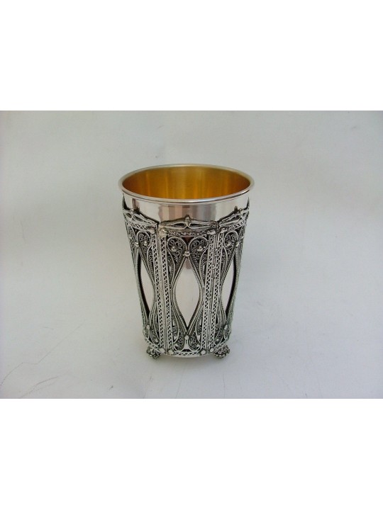 Tasse et assiette décoratives de Kiddush, cadeaux de Pâque, Judaica israélienne