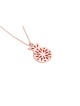 Pendentif émaillé en or grenade, cadeaux Tu B'Av, Judaica israélien