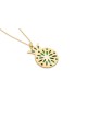 Pendentif émaillé en or grenade, cadeaux Tu B'Av, Judaica israélien