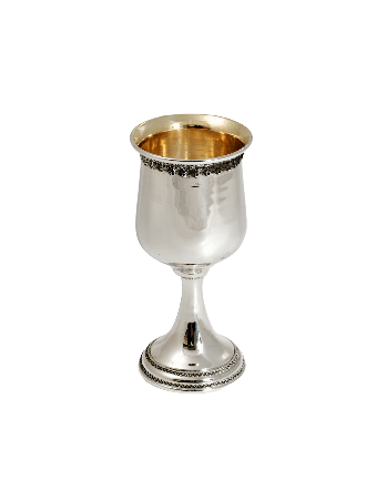 Traditional Large Solid Sterling Silver Kiddush Cu , Kiddush Cups , Is