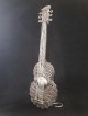 Extra Large Guitare Argentée Design Magnifique Besamim, Argent Sterling J