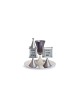Ensemble spécial de Havdalah en aluminium anodisé, ensembles de Havdalah modernes, Israël