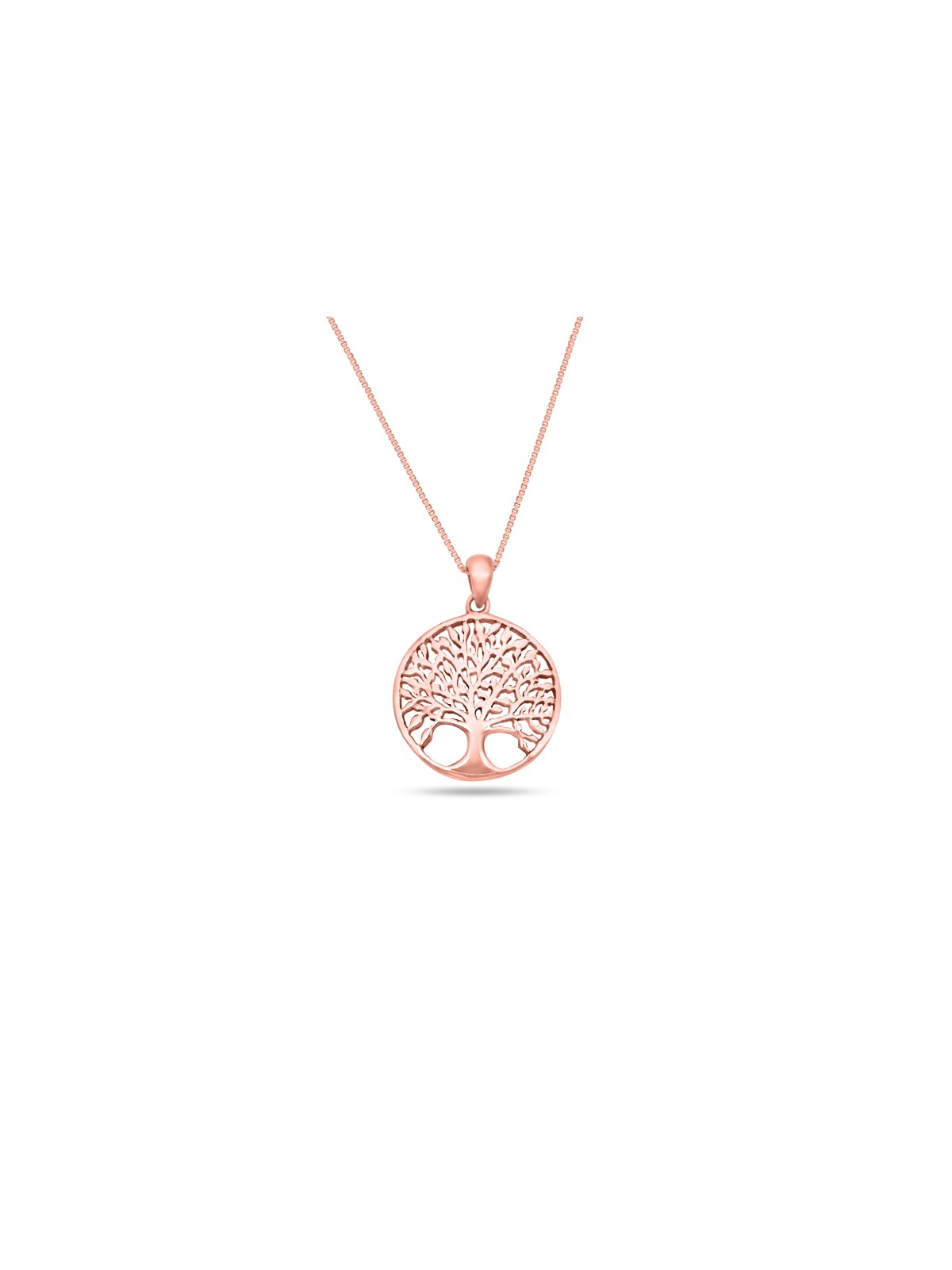 Collier creux d’arbre de vie en or 14K, cadeaux Tu B’Av, judaïque israélien