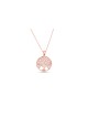 Hollow 14K Gold Tree of Life Necklace , Tu B'Av Gifts , Israeli Judaic