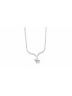 Superbe collier Chai en or jaune incrusté de diamants, cadeaux Tu B'Av, I