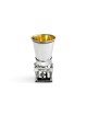 Sterling Silver Wedding Kiddush Cup with Bride & G , Passover Gifts ,