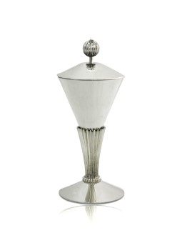 Boîte à épices classique en argent sterling 925, cadeaux Tu B'Av, judaïque israélien