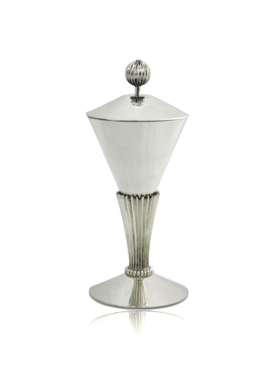 Boîte à épices classique en argent sterling 925, cadeaux Tu B'Av, judaïque israélien