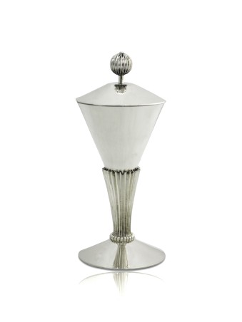 Boîte à épices classique en argent sterling 925, cadeaux Tu B'Av, judaïque israélien