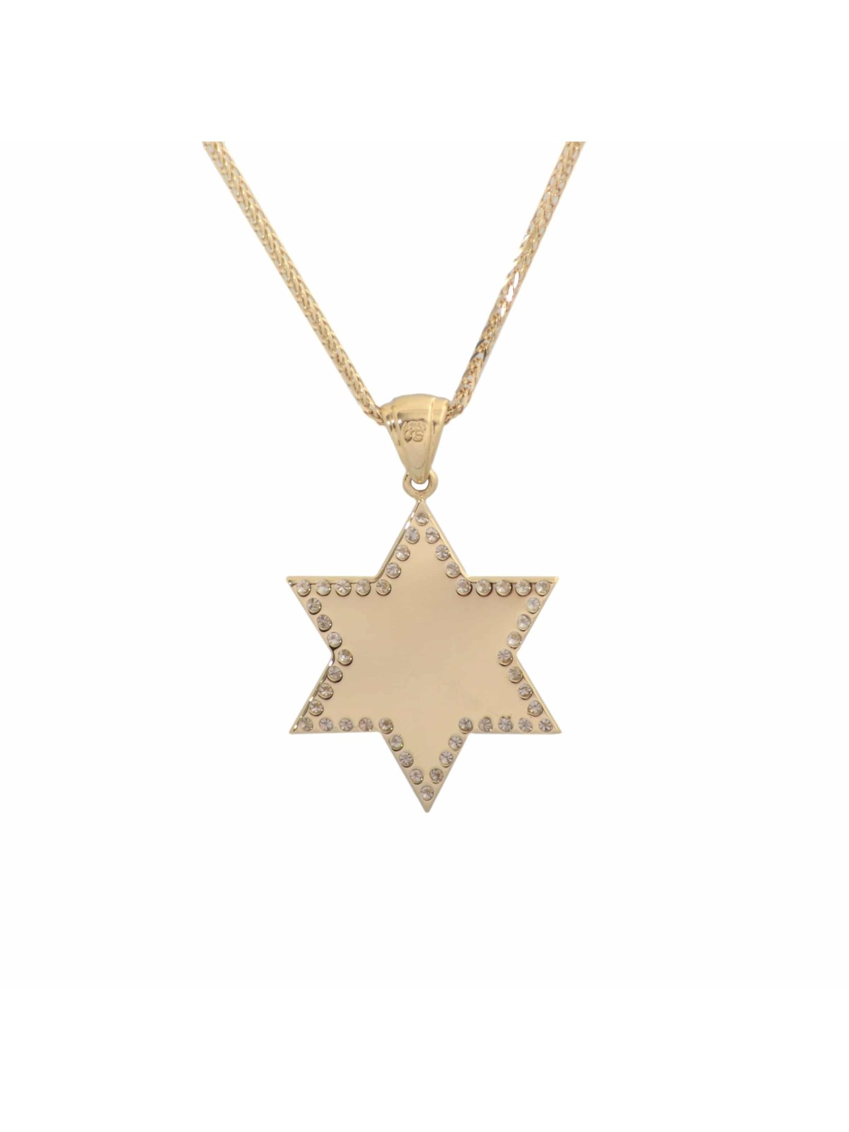 Pendentif Jérusalem 14 carats en or et diamants, bijoux de Jérusalem, Ju israélien