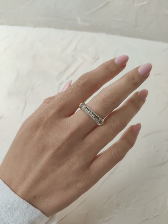Unique Ani Ledodi Ring 14K Gold , Cadeaux Tu B'Av , Judaica israélien