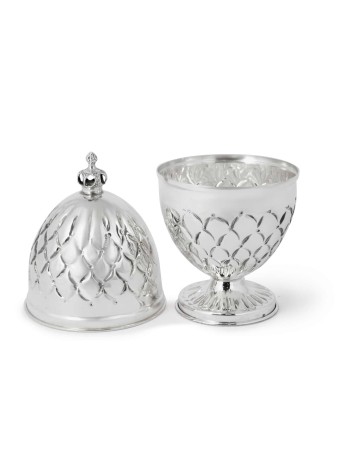 Petit Etrog b traditionnel en argent sterling debout, cadeaux Tu B'Av, I